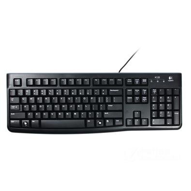 O Teclado USB da Logitech K120 possui teclas de perfil plano e silenciosas, teclado de perfil fino, design resistente a respingos. Suas teclas são dur