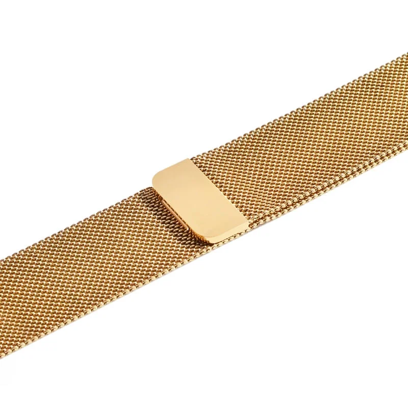 Imagem 2 de 4 do produto Pulseira Para Apple Watch 38/40mm Milanease - Dourado | Gt