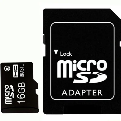Cartão De Memória Microsd 16gb Classe 10 Mc110gt + Adaptador Sd Goldentec