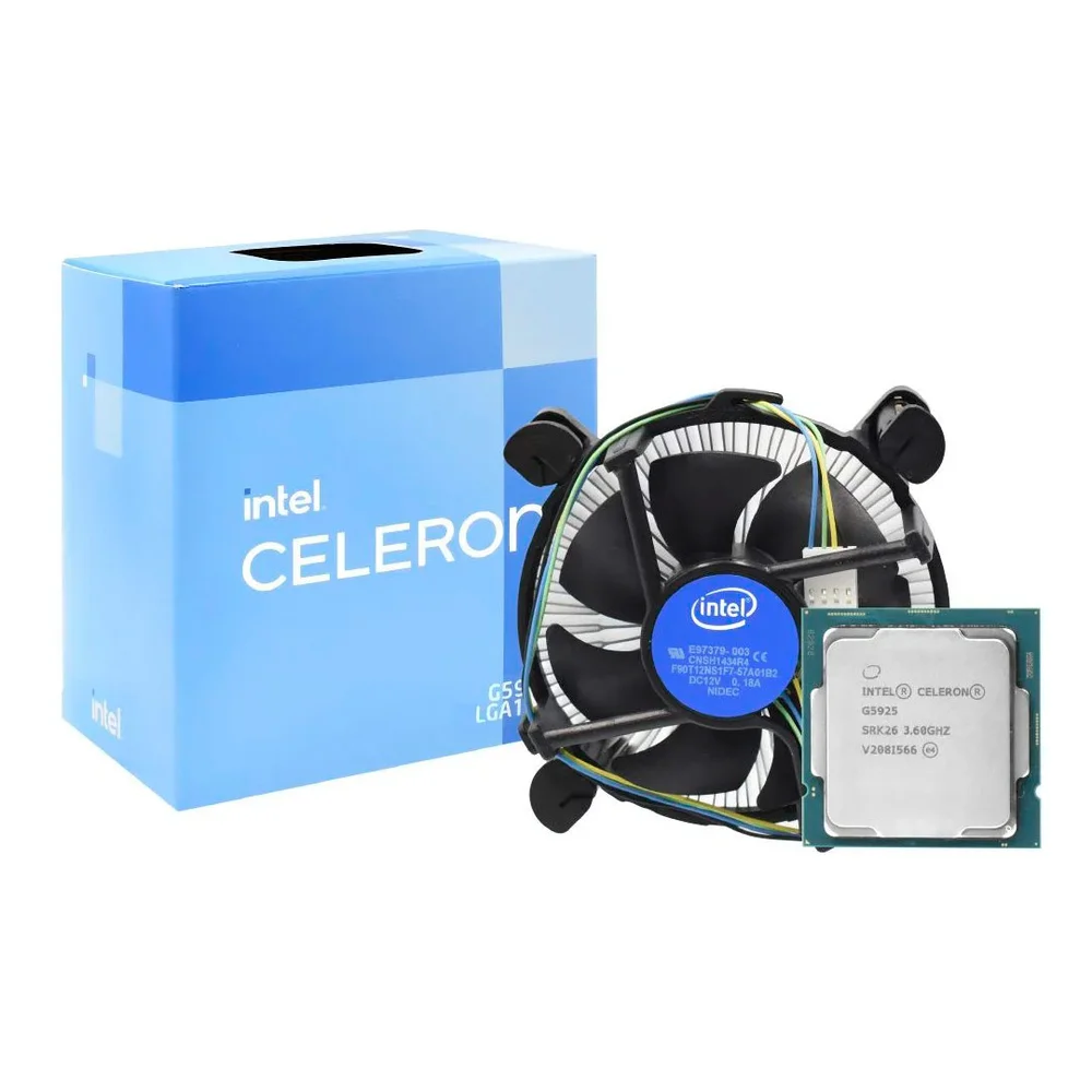 Processador Intel Celeron G5925 10ª Geração, 3.6GHz, Cache 4MB, LGA 1200 - BX80701G5925 5