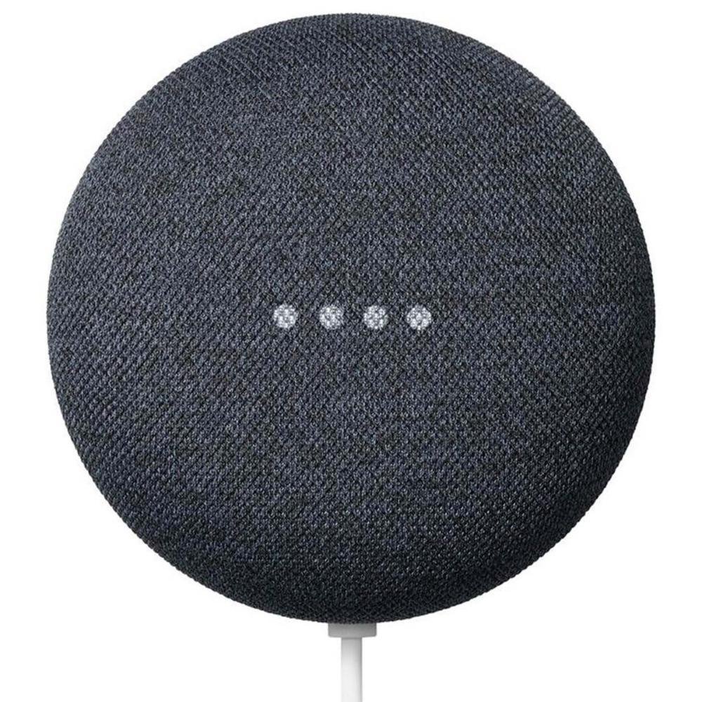 Google Nest Mini Smart Speaker, Com Google Assistente - Carvão