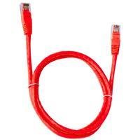 Cabo De Rede Utp (patch Cord) Rj45 Cat 6 - 5 Metros - Vermelho - Plus Cable Pc-eth6u50rd