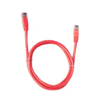 Cabo De Rede Utp (patch Cord) Rj45 Cat 6, 10 Metros, Vermelho, Plus Cable Pc-eth6u100rd