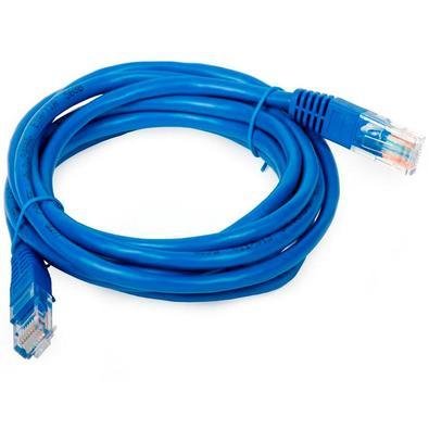 Cabo De Rede UTP Plus Cable Patch Cord Rj45, Cat6, 5M - Pc-eth6u50bl