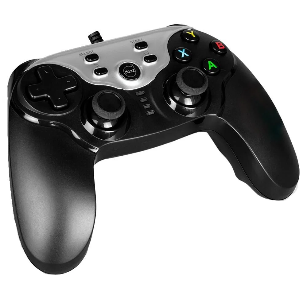 Imagem 3 de 5 do produto Controle Dazz - Cyborg - Ps3-pc-xb 360 -usb