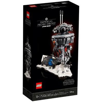Recorde ação épica de Star Wars: O Império Contra-Ataca no planeta de gelo Hoth, enquanto constrói o modelo LEGO® Star Wars Imperial Probe Droid (7530
