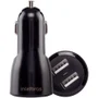 Carregador Veicular Usb - Com 2 Portas Usb - 2.4a - Universal - Intelbras Ecv2 Fast