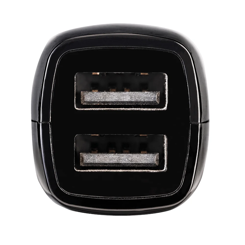 Carregador Veicular Usb - Com 2 Portas Usb - 2.4a - Universal - Intelbras Ecv2 Fast
