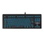 Teclado Mecânico Gamer Gamdias Hermes E2, Switch Vermelho, Led Azul