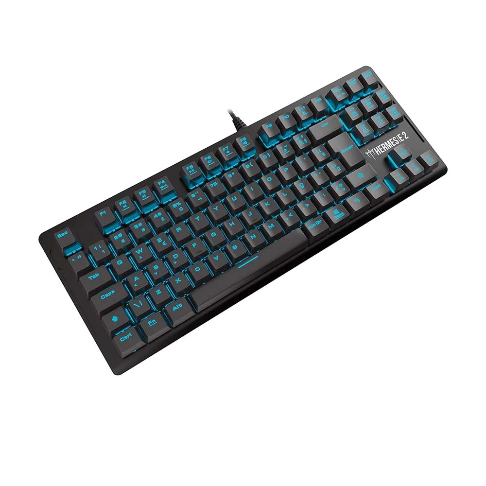 Teclado Mecânico Gamer Gamdias Hermes E2, Switch Vermelho, Led Azul Teclado Mecânico Gamer Gamdias Hermes E2, Switch Vermelho, Led Azul