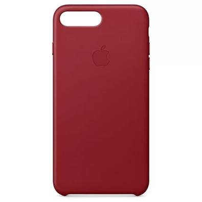 Capa Para Iphone 8 Plus / 7 Plus Apple, Couro Vermelho - Mqhn2zm/a | KaBuM!