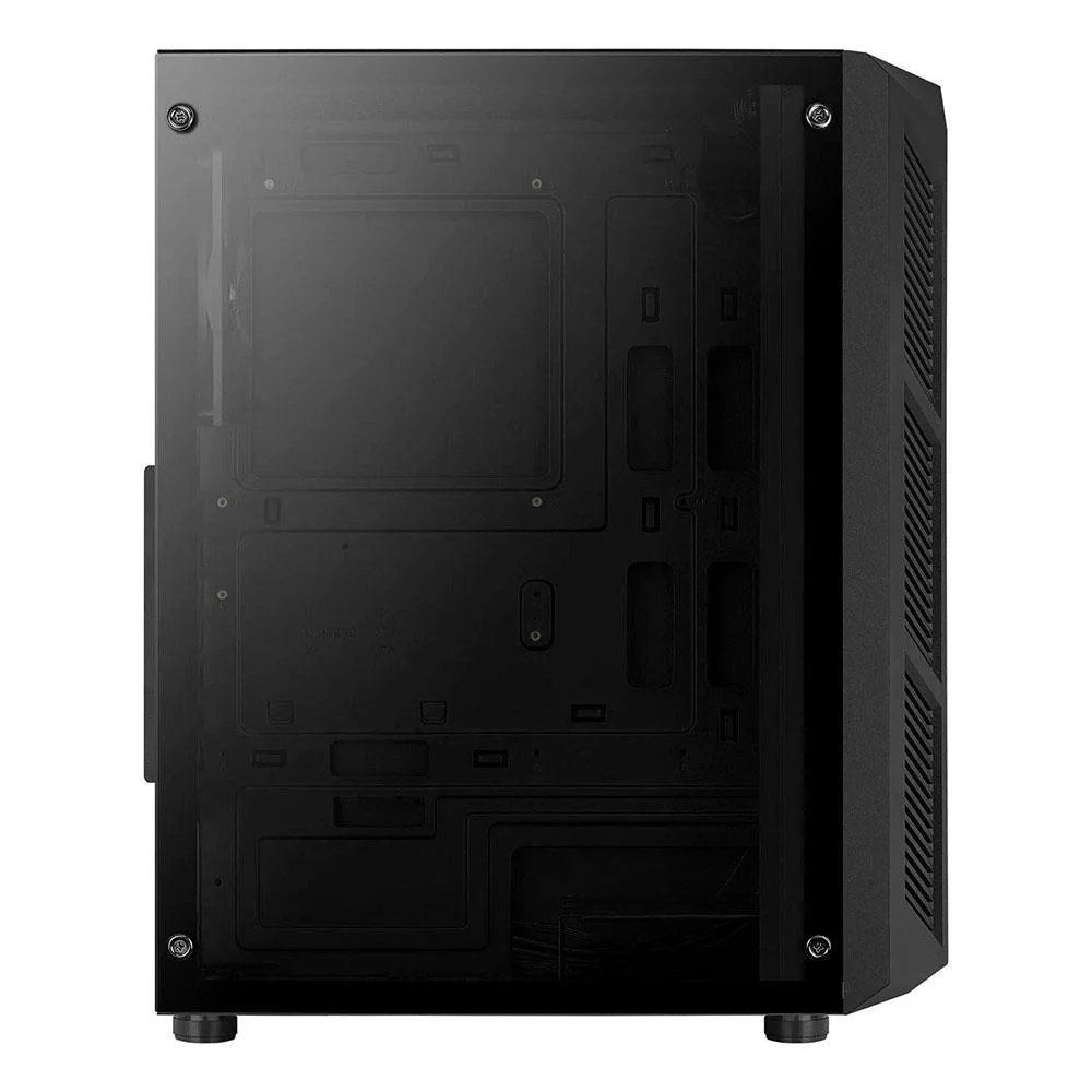 Imagem 4 de 5 do produto Gabinete Gamer Aerocool, Mid Tower Prime, RGB, Lateral de Vidro, Preto - 72999