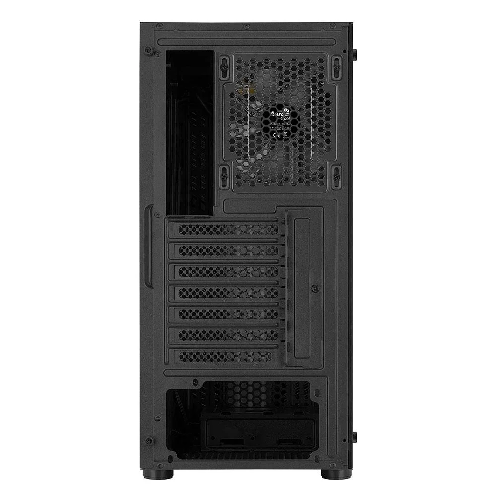 Imagem 5 de 5 do produto Gabinete Gamer Aerocool, Mid Tower Prime, RGB, Lateral de Vidro, Preto - 72999