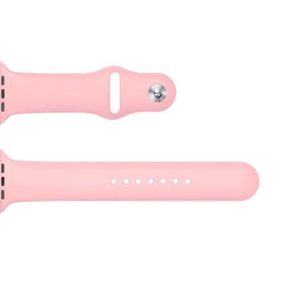 Pulseira Para Apple Watch Silicone 42/44mm Rosa Goldentec