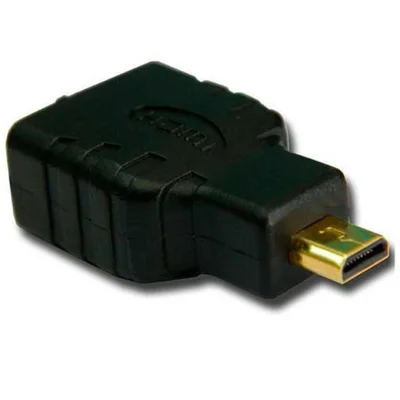 Adaptador Exbom Micro HDMI Macho X HDMI Femea | 1080i Tablet Gold