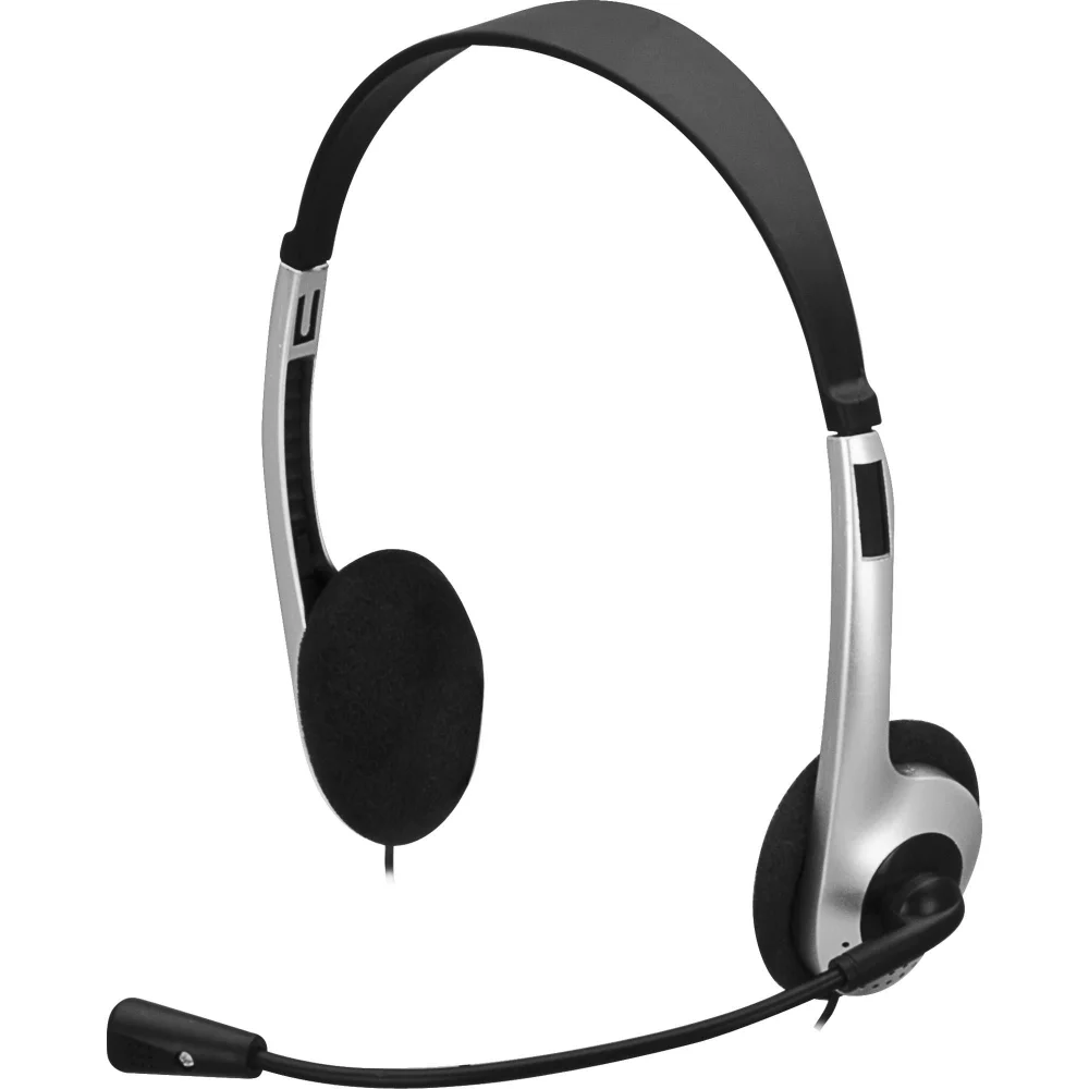 Imagem 2 de 5 do produto Headset Fortrek Multimídia, HBL-101, Preto E Prata - 62887