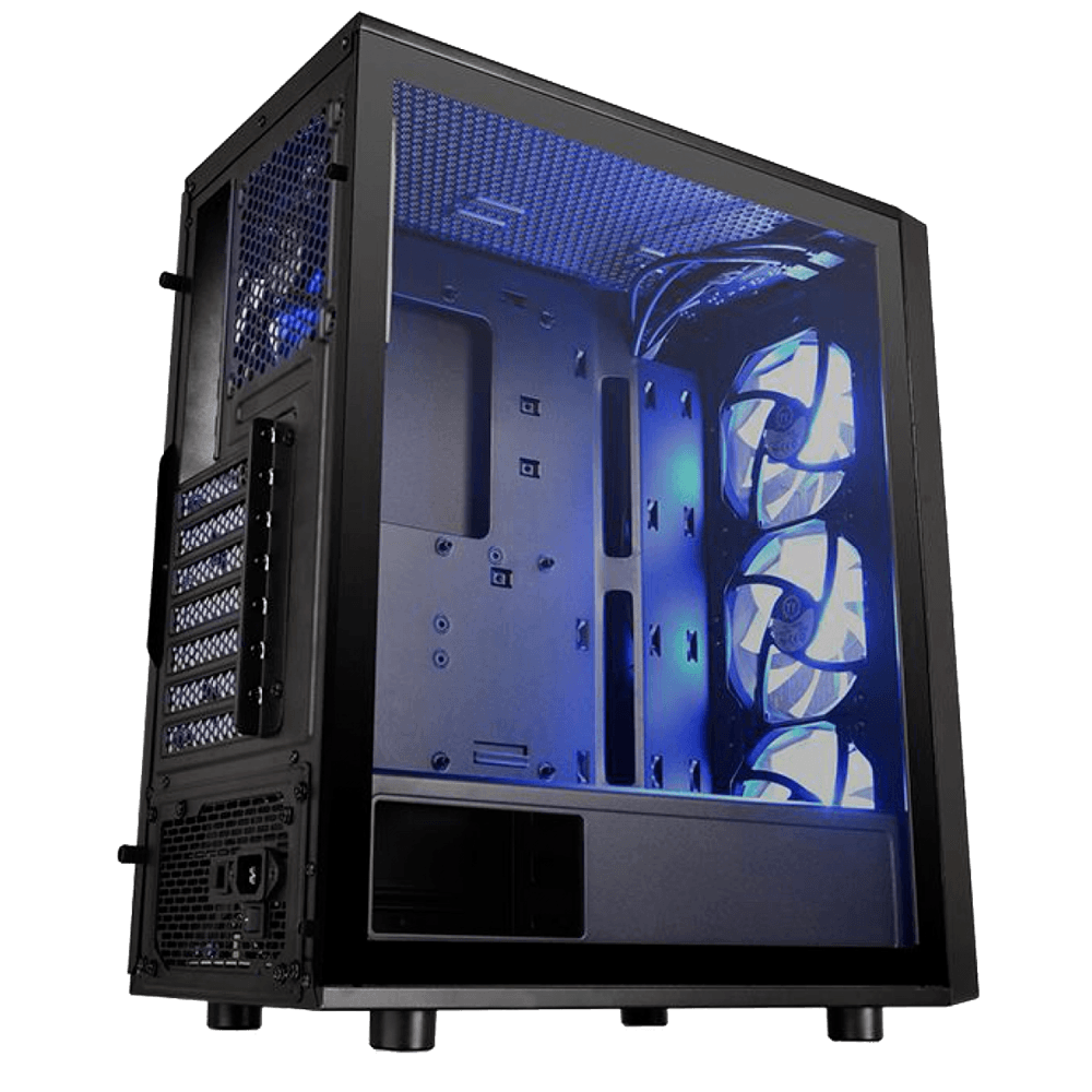 Gabinete J25 TG ARGB Vidro Temperado KaBuM