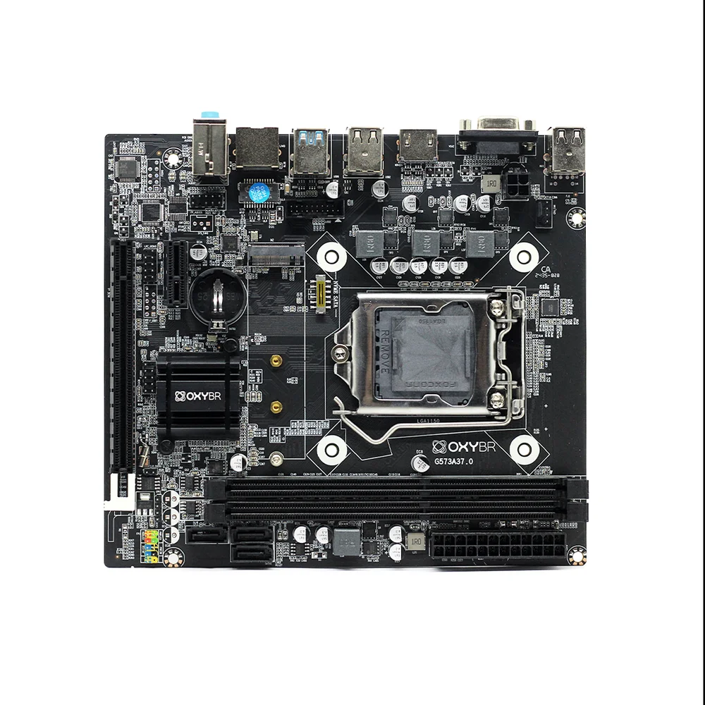 Placa-Mãe Oxy BR, Intel H61 Express LGA 1155, ATX e mATX, DDR3