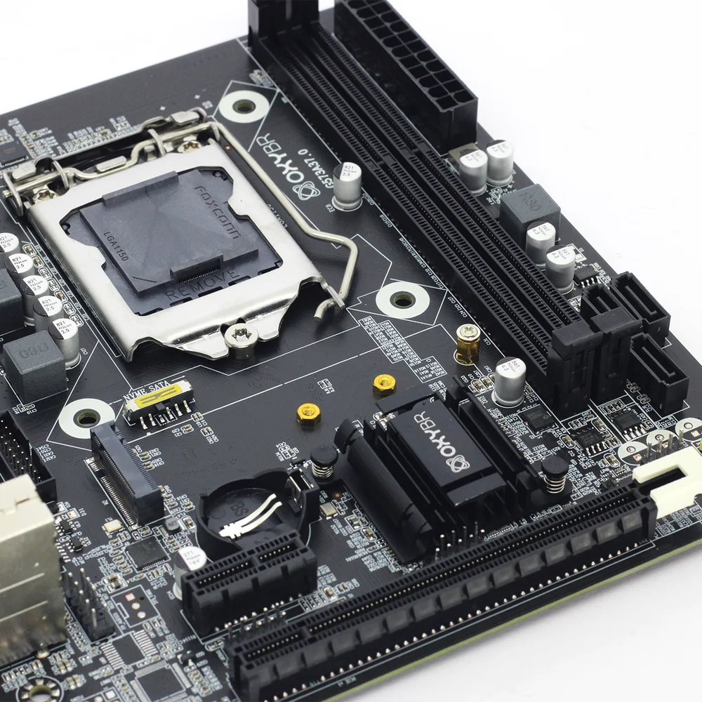 Placa-Mãe Oxy BR, Intel H61 Express LGA 1155, ATX e mATX, DDR3 5