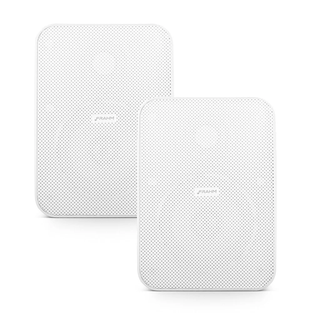 Par De Caixa De Som Passiva CS 5", 80W, Outdoor, 8 Ohms, Branco, Frahm Par De Caixa De Som Passiva CS 5", 80W, Outdoor, 8 Ohms, Branco, Frahm