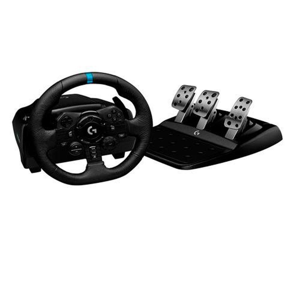 Volante Logitech G923 Racing Wheel Para Ps5, Ps4 E Pc Com Force Feedback Trueforce Preto - 941000148