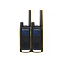 Radio Comunicador Talkabout Motorola T470BR, 35Km, Amarelo e Preto - Par / 2