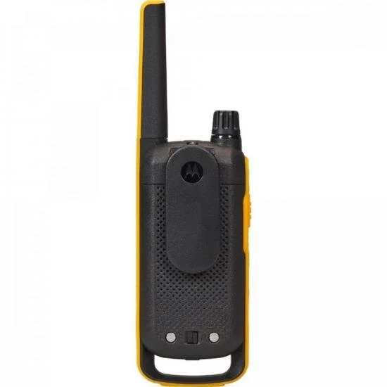 Radio Comunicador Talkabout Motorola T470BR, 35Km, Amarelo e Preto - Par / 2