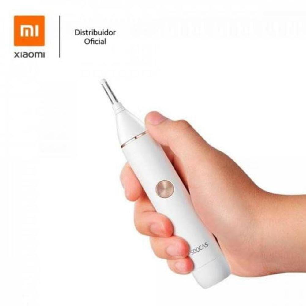 Aparador De Pelos Sem Fio P/ Nariz/orelha/sobrancelhas N1 Branco Xiaomi