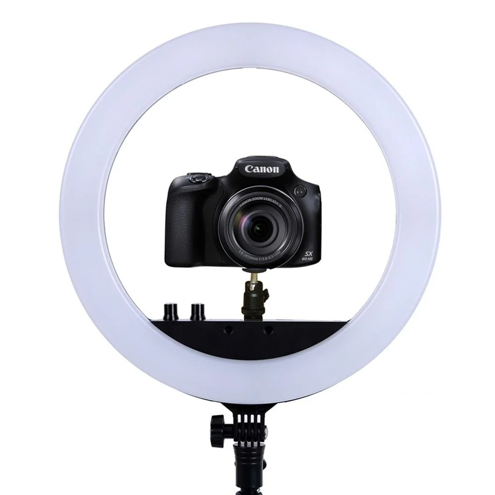 Imagem 3 de 5 do produto Anel De Luz Ring Ligth Fotos Com Tripé 26cm