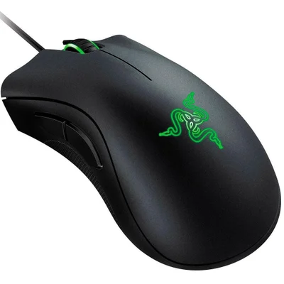 Mouse Gamer Razer Deathadder Essential, 6400 DPI, Preto