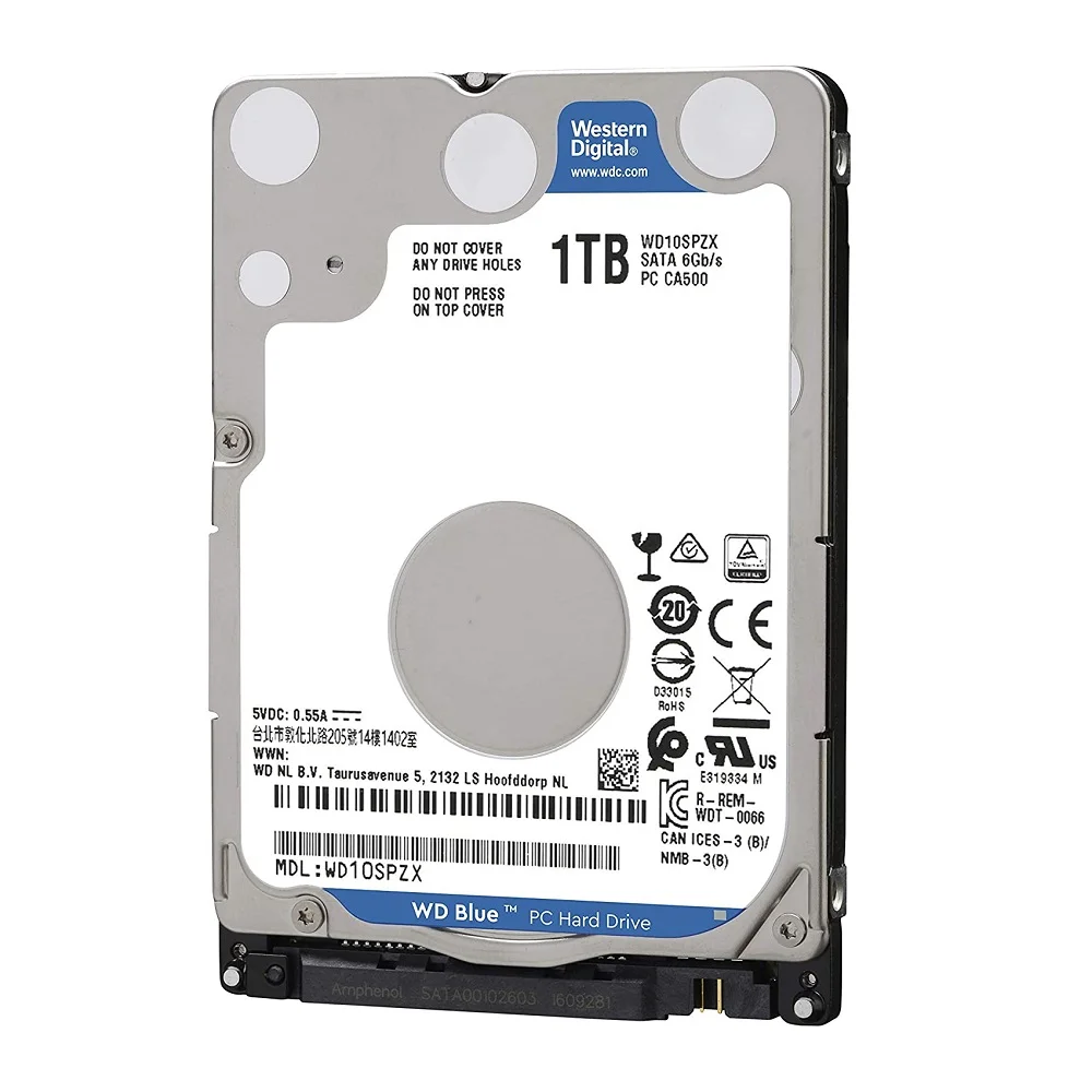 HD WD P Notebook 1TB 25 Sata 3 5400 RPM KaBuM
