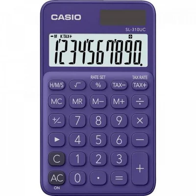 Calculadora de Bolso 10 Dígitos SL310UC Roxa CASIO