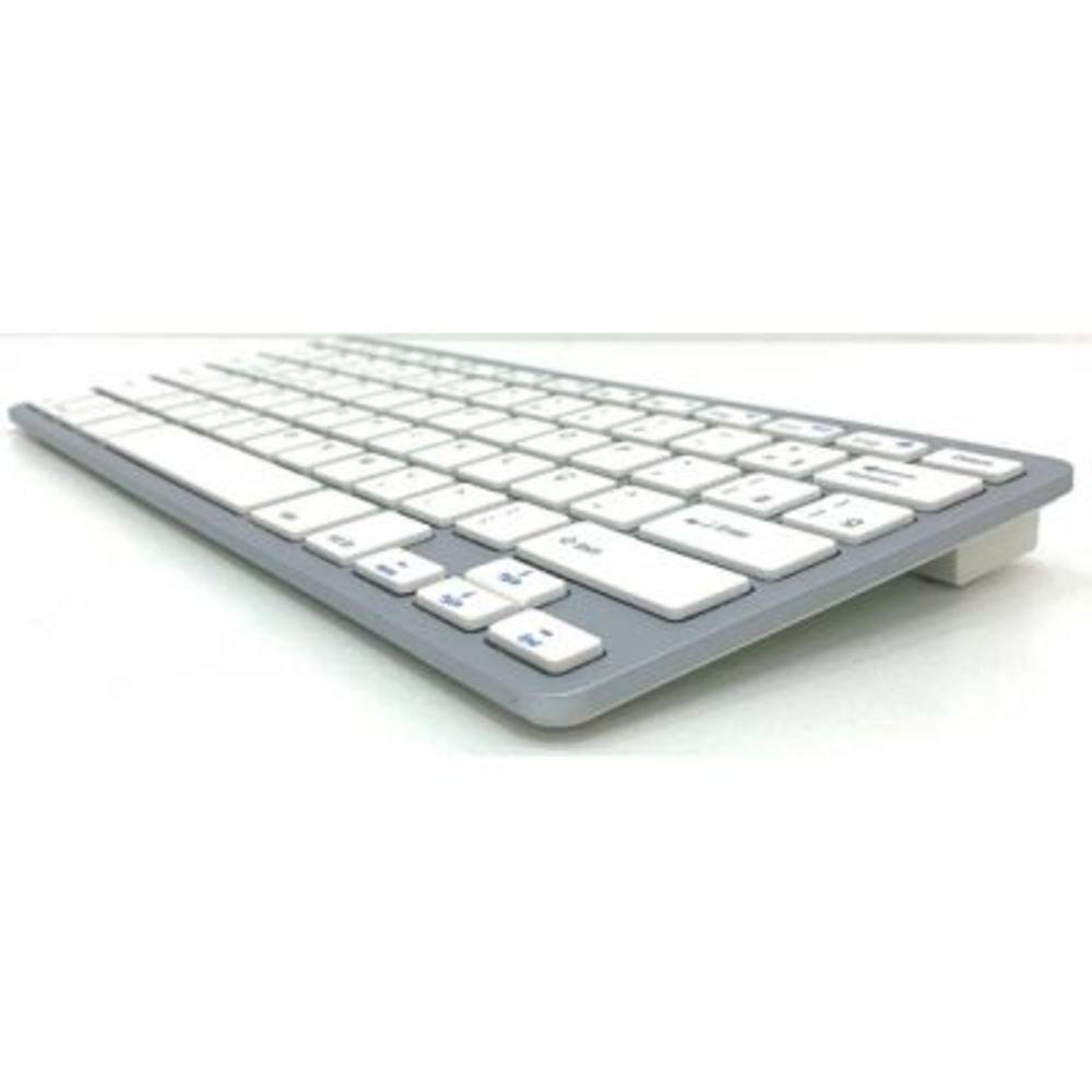 Imagem 3 de 4 do produto Teclado Bluetooth Prata, Mini, 10m, Pilha, Smart Tv - Ltk-710