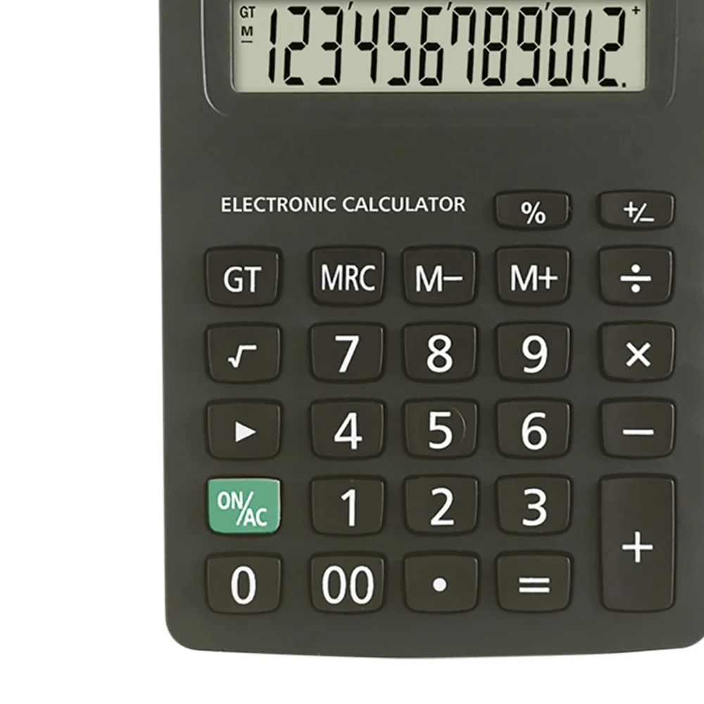 Imagem 3 de 5 do produto Calculadora De Mesa Zeta Zt712 12 Digitos Preto