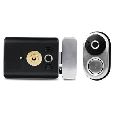 Fechadura Eletronica Digital Biometrica Com Chave Wf-14b Gta Tech