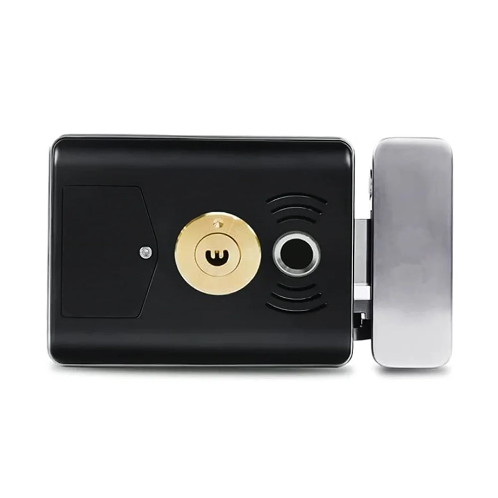Imagem 3 de 5 do produto Fechadura Eletronica Digital Biometrica Com Chave Wf-14b Gta Tech