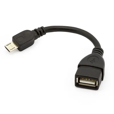 Cabo Md9 Usb A (f) X Micro Usb (v8) 14cm Otg - Preto