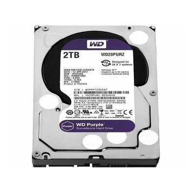 HD 2TB WD Purple Sata 64mb Segurança WD20PURZ-85GU6Y0 - Western digitalHD 2TB SATA 64MB SEGURANÇA SURVEILLANCE INTELLIPOWERO HD Purple Sata 64MB segur