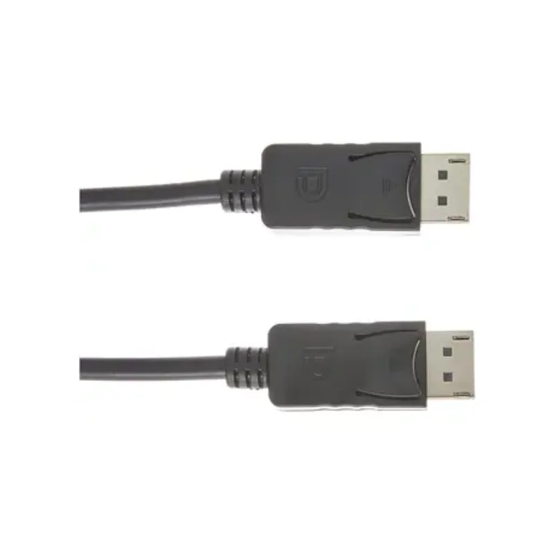 Imagem 2 de 3 do produto Cabo Displayport Macho UP Niquelado, 1.8m, Dourado