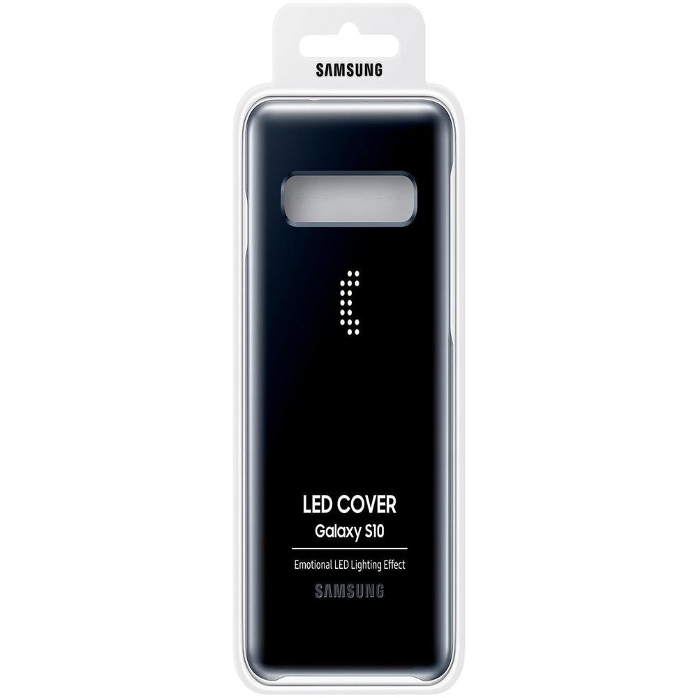 Capa Protetora Samsung LED Back, Galaxy S10 - Preta | KaBuM!
