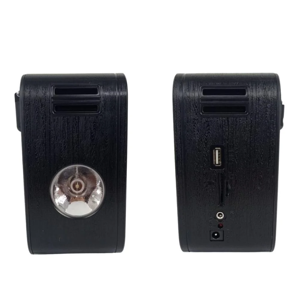 Imagem 4 de 5 do produto Radio Portatil  Retro Bluetooth Am/fm/sw C/ Usb/sd + Nf