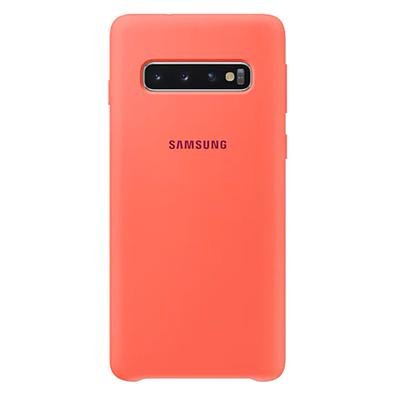 Capa Protetora Silicone Samsung S10, Rosa | KaBuM!