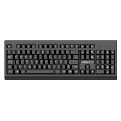 Teclado Com Fio Usb Básico Preto Ke-k095v3 1 Un Kross Elegance