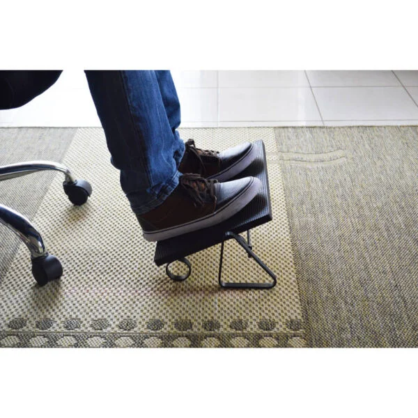 Imagem 3 de 5 do produto Apoio Para Pés Reliza C030, Ergonômico, Nr17, Ajustavel Robust