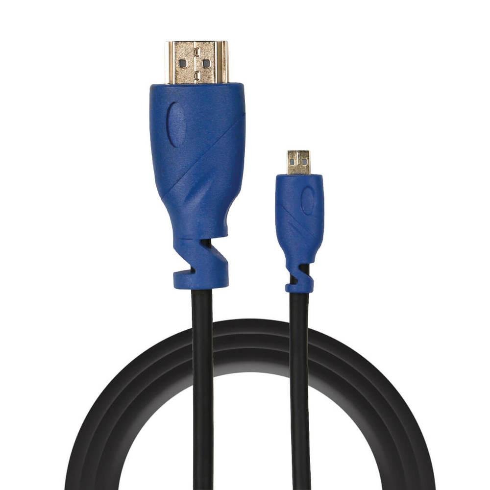 Imagem 2 de 4 do produto Cabo Micro Hdmi - Micro Hdmi X Hdmi 2.0 4k Hdr 19p 5m
