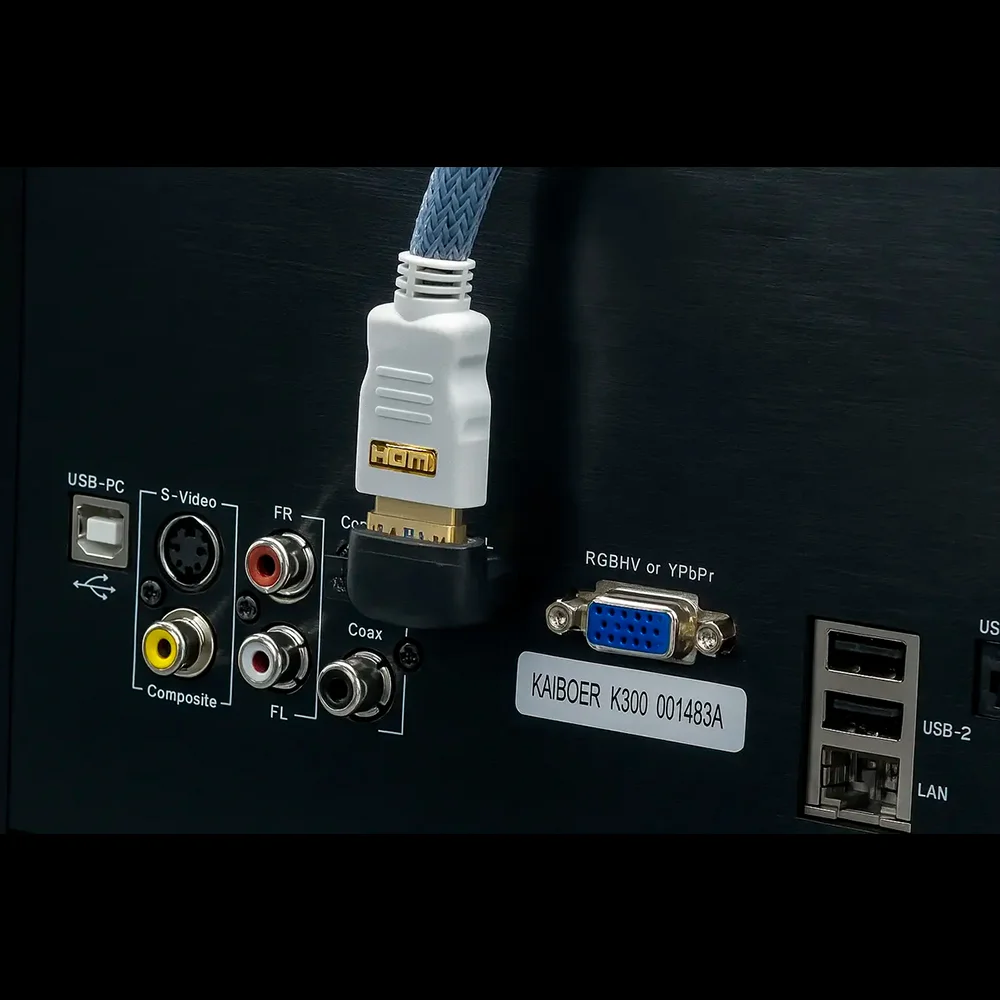 Imagem 5 de 5 do produto Adaptador HDMI Femea Para HDMI Macho, Pix, 90 Graus 003-8603, Preto