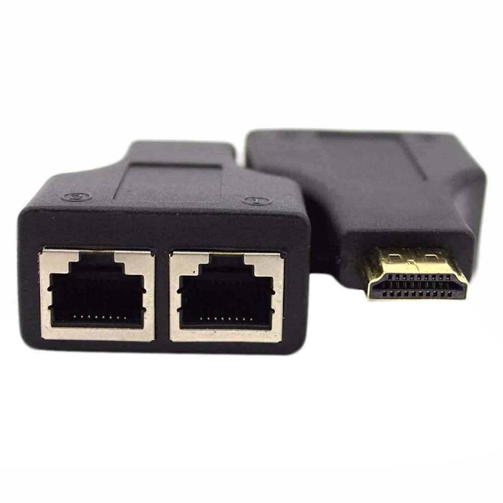 Imagem 4 de 4 do produto Extensor HDMI Xtrad UTP RJ45, até 30m, Via Cabo De Rede