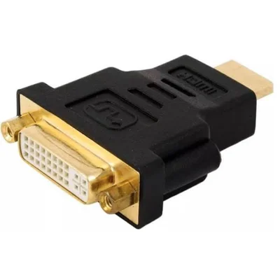 Adaptador Dvi - Dvi 24+5 Femea Para Hdmi Macho