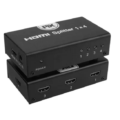 Divisor De Video - Hdmi 1 Entrada Para 4 Saidas - 1.4