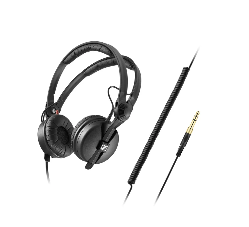 Fone de Ouvido Sennheiser On-Ear HD 25 PLUS, Headphone para DJs Fone de Ouvido Sennheiser On-Ear HD 25 PLUS, Headphone para DJs